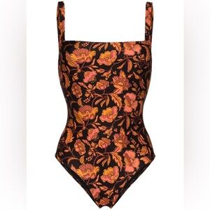 Matteau Square Neck Maillot One-piece Swimsuit NWT Designer size 2 = US4